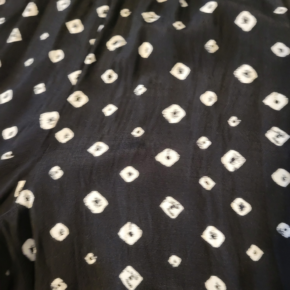 LOFT Black and White Polka Dot Jumpsuit - Picture 4 of 8